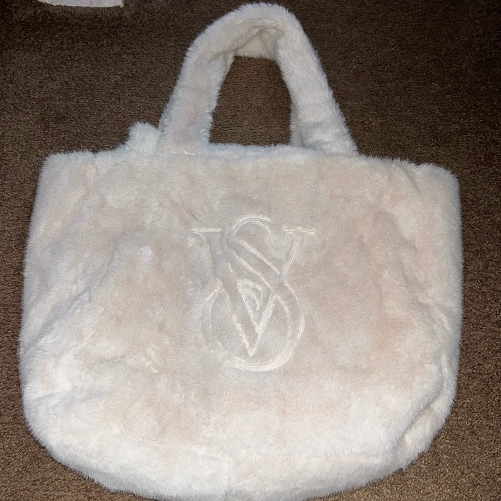 Plush tote bag